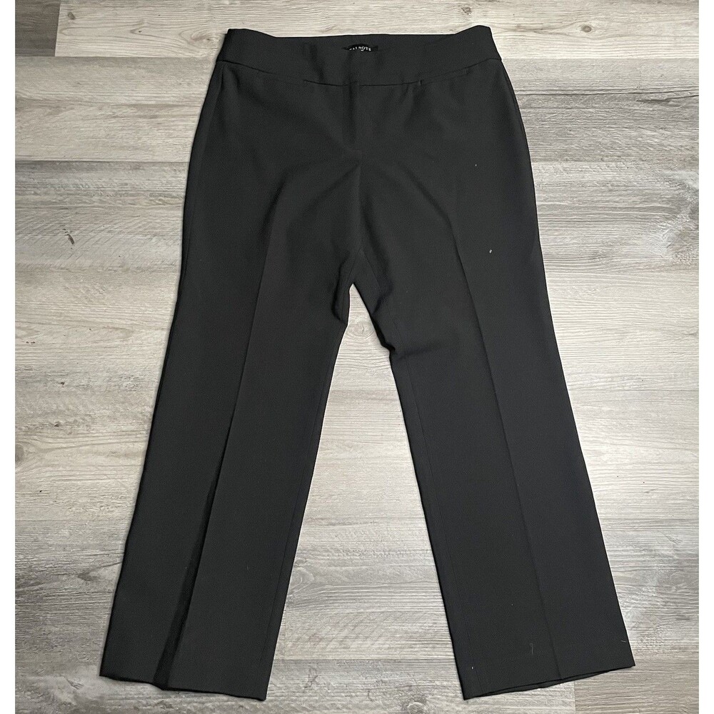 Classic Straight Leg Women's Pants - Black